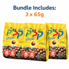 Elite Klik Chocolate Balls Israeli Snack – Crunchy Chocolate Candy – Kosher Chocolate Snack from Israel – 65g Bags, 3 Pack