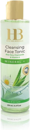 Dead Sea Face Toner 250ml with Aloe Vera, Chamomile & Vitamin A, Refreshing Facial Toner for Cleansing, Soothing, and Hydrating Skin Care Daily Use