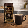 Elite Platinum Strong Freeze-Dried Instant Coffee 200g – Bold & Intense Flavor, Premium Blend from Africa & South America, 100% Instant Coffee, Kosher Certified