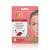 Hydrogel Face Mask Pomegranate & Hyaluronic Acid 25ml Moisturizing Sheet Mask Dead Sea Minerals Hydrating Anti Dry Skin Glow Boost Radiance Skin Care Mask