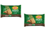 Osem Lachmit Rustic Whole Wheat Crispbread – Crunchy Israeli Crackers with Oats, Sesame & Flax Seeds – High Fiber Snack – Product of Israel – 2 Pack (190g Each)
