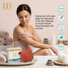H&B Dead Sea Pomegranate Soap 125g – Antioxidant Mineral Soap Bar, Natural Face & Body Cleanser, Hydrating & Brightening Non-Drying Soap for Smooth, Radiant Skin
