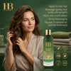 H&B Dead Sea Olive Oil & Honey Shampoo 400ml – Nourishing Hair Cleanser for Strong, Shiny, Smooth Hair with Dead Sea Minerals & Natural Oils