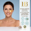 Golden Hydrogel Eye Patch Firming Mask 4g x 10 – Under Eye Patches with Hyaluronic Acid, Collagen & Caffeine – Anti-Aging Eye Mask for Puffiness, Dark Circles & Wrinkles