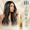 H&B Dead Sea Minerals Flax Oil Hair Serum 50ml – Lightweight Hair Treatment for Frizz Control, Shine, Soft & Smooth Hair, Dry & Damaged Hair Care Serum