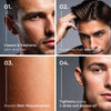 HB Shower Gel & Shampoo for Men – 2-in-1 Body Wash for Men & Shampoo with Dead Sea Minerals, Deep Cleansing & Moisturizing, Men's Essentials, Shower Gel for Fresh Skin & Scalp 780ml (pack of 2)
