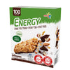 Strauss Energy Cereal Bars with Dark Chocolate & Nuts – 6 Snack Bars (144g) – Whole Grain Energy Snack – Product of Israel