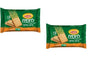 Osem Lachmit Whole Wheat Crispbread Crackers – High Fiber Israeli Crackers – Healthy Crunchy Snack – Product of Israel – 2 Pack 250g