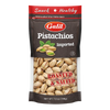 Galil Imported Roasted & Salted Pistachios, 7 Oz (198g) – Premium Pistachios, Crunchy Nut Snack, Resealable Bag, Kosher & Halal Certified, Product of Turkey