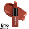 CARELINE Color Code Lipstick – Hyaluronic Acid Enriched Lipstick | Matte or Shiny Finish | Long-Lasting Hydrating Lip Color | Magnetic Case | 20 Shades