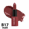 CARELINE Color Code Lipstick – Hyaluronic Acid Enriched Lipstick | Matte or Shiny Finish | Long-Lasting Hydrating Lip Color | Magnetic Case | 20 Shades