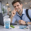 Elite Must Cool White Sugar Free Sweet Mint Chewing Gum Jar – 66g (Pack of 3) | Sweet Mint Flavor Gum | Kosher | Imported from Israel