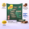 Elite Mini Tortit Chocolate Wafer Bars – 390g Family Pack | Mini Chocolate Coated Wafer Snacks | Kosher | Imported from Israel