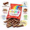 Elite Etzbaot Chocolate Fingers with Milk Cream Filling – 252g Bag | Israeli Chocolate Snack Bars | Kosher | Imported from Israel