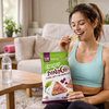 Strauss Energy Triangles Beet Snack – 130 Calories | Crunchy Plant-Based Triangles | 30g Bags | Healthy Savory Snack | Bundle of 3 | Made in Israel