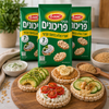 Osem Prichonim Whole Grain Rice Cakes – Natural Flavor – 99% Whole Grain Brown Rice – Light Crunchy Snack – Kosher Badatz Jerusalem – Product of Israel – Pack of 3 (80g Each)