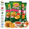 Osem Tortilla Snacks Sweet & Sour Flavor – Crunchy Corn & Rice Chips – Israeli Savory Snack – Kosher Badatz Jerusalem – Pack of 3 (60g Each)