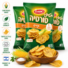 Osem Tortilla Corn Snacks – Crispy Corn & Rice Chips – Light Crunchy Israeli Snack – Kosher Badatz Jerusalem – Pack of 3 (60g Each)