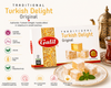 Galil Original Turkish Delight – Authentic Handcrafted Lokum from Istanbul – Vegan, Gluten Free, Kosher & Halal – 16 oz