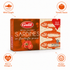 Galil Wild Caught Sardines in Tomato Sauce, 4.4 oz (125g) – Bundle of 3, Kosher Certified, Rich in Protein & Omega-3, Product of Morocco