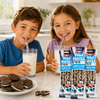 Milk Mates Cookies & Cream Flavoring Straws, 5 Straws per Pack – Bundle of 3 Packs, Cookies & Cream Milk Drinking Straws, Kosher Certified, Product of Hungary
