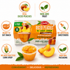 Galil Diced Peaches in Light Syrup, 4 oz Cups (113g Each) – 4 Pack, Ready-to-Eat Fruit Cups, Non-GMO, Kosher Certified