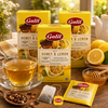Galil Honey & Lemon Herbal Tea, Bundle of 3 Boxes – 60 Individually Enveloped Tea Bags, Caffeine Free, Non-GMO, Kosher & Halal