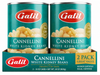 Galil Cannellini White Kidney Beans, 14 oz Cans, Premium White Beans, Ready to Eat, Non-GMO, Kosher & Halal Certified, Product of Spain – Pack of 2