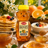 Galil Orange Blossom Honey Bear, 12 oz (340g), 100% Pure Natural Honey, Non-GMO Honey in Classic Bear Bottle, Kosher & Halal Certified, Product of USA