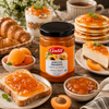Galil Apricot Preserve, 13 oz (370g), Extra Fruit Apricot Jam, Non-GMO, Kosher & Halal Certified, Product of Bulgaria