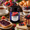Galil Mixed Berry Preserve, 13 oz (370g), Extra Fruit Berry Jam, Non-GMO, Vegan, Kosher & Halal Certified, Product of Bulgaria
