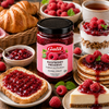 Galil Raspberry Preserve, 13 oz (370g), Extra Fruit Raspberry Jam, Kosher & Halal Certified, Product of Bulgaria