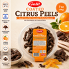 Galil Chocolate Coated Citrus Peels, 7 Oz (198g) – Candied Citrus Peels Covered in Rich Chocolate Flavor, Gourmet Sweet Treat, Kosher BDTZ, Product of Israel