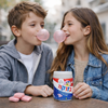 Elite Bazooka Bubble Gum Bottle – 66g (Pack of 3) | Classic Israeli Bazooka Gum | Kosher | Bubble Gum Pieces | Imported from Israel