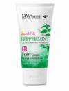 SPApharma Essential Oils Peppermint Foot Cream with Dead Sea Minerals – For Rough & Severely Dry Skin – 150 ml / 5.07 fl oz