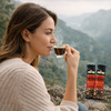 Elite Ground Black Turkish Coffee To Go , 24 Single-Serve Sticks (7g Each) – Arabica & Robusta Blend – Bold Aroma – Israeli Branded, Kosher Certified