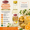 Shams Premium Orange Blossom Essence, 1.69 Fl Oz (50ml) – Concentrated Orange Blossom Flavoring, Dilute 1:100, For Baking, Desserts, Beverages & Cooking, Kosher & Halal Certified
