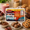 Shams Pitted Pressed Date Paste, 14.1 Oz (400g) – 100% Dates, No Sugar Added, Ready-to-Use Baking Date Paste, Kosher & Halal Certified, Product of Dubai