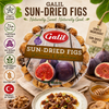 Galil Sun-Dried Turkish Figs, 8 Oz (227g) – Naturally Sweet Dried Figs, No Sugar Added, Gluten Free, High Fiber Snack, Star-K Kosher & Halal Certified, Product of Turkey