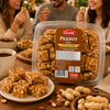 Galil Mini Peanut Bars, 10.6 Oz (300g) – Crunchy Roasted Peanut Candy Bars with Caramelized Syrup, No Preservatives, Kosher BDTZ, Product of Israel