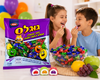 Taaman Atomic Sour Fruit Filled Toffee Candy 500g (17.6 oz) – Kosher Sour Chewy Candy Mix – Assorted Fruit Flavors