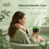 Natural Formula Keratin Intense Hair Mask – Pure Keratin Deep Repair Mask for Straightened & Heat-Styled Hair – Strengthens, Restores & Enhances Shine – Salt Free Formula – 350 ml / 11.8 fl oz