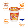 Instant Mashed Potatoes with Onion by Osem, 3 Pack Bundle, Creamy Potato Puree Mix with Onion Flavor, Quick & Easy Israeli Side Dish, 56g Each, Kosher