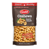 Galil Whole Roasted & Salted Cashews, 7 Oz (198g) – Premium Whole Cashews, Crunchy Nut Snack, Resealable Bag, Kosher & Halal Certified, Product of Israel