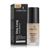 CARELINE Stay Long Foundation Long Lasting Full Coverage Liquid Foundation for Normal to Combination Skin Shine Control SPF 10 30 g