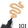 CARELINE Tint Make-Up Liquid Foundation Lightweight Skin Tint SPF 15 Natural Radiant Finish Hydrating Formula 30 ml