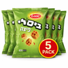 Osem Bissli Pizza Israeli Wheat Snack – Crunchy Pizza Flavor Snack – Kosher Imported Snack from Israel – 70g Bags, 5 Pack