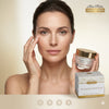 Mon Platin Gold Edition Premium Firming Eye & Neck Cream with Black Caviar & Golden Complex, Hyaluronic Acid, Peptides & Dead Sea Minerals, Anti-Aging Moisturizer, 50 ml