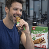 Strauss Energy Cereal Bars – Milk Chocolate with Hazelnut Pieces & Pesek Zman Cream – 6 Snack Bars (198g) – 140 Calories per Bar – Product of Israel