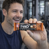 Strauss PRO Protein Bar Hazelnut Flavor – 20g Protein Bar – Pack of 3 Bars (60g Each) – High Protein Snack – Kosher – Product of Israel